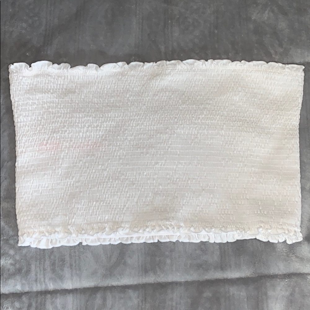 PINK Smocked Tube Top